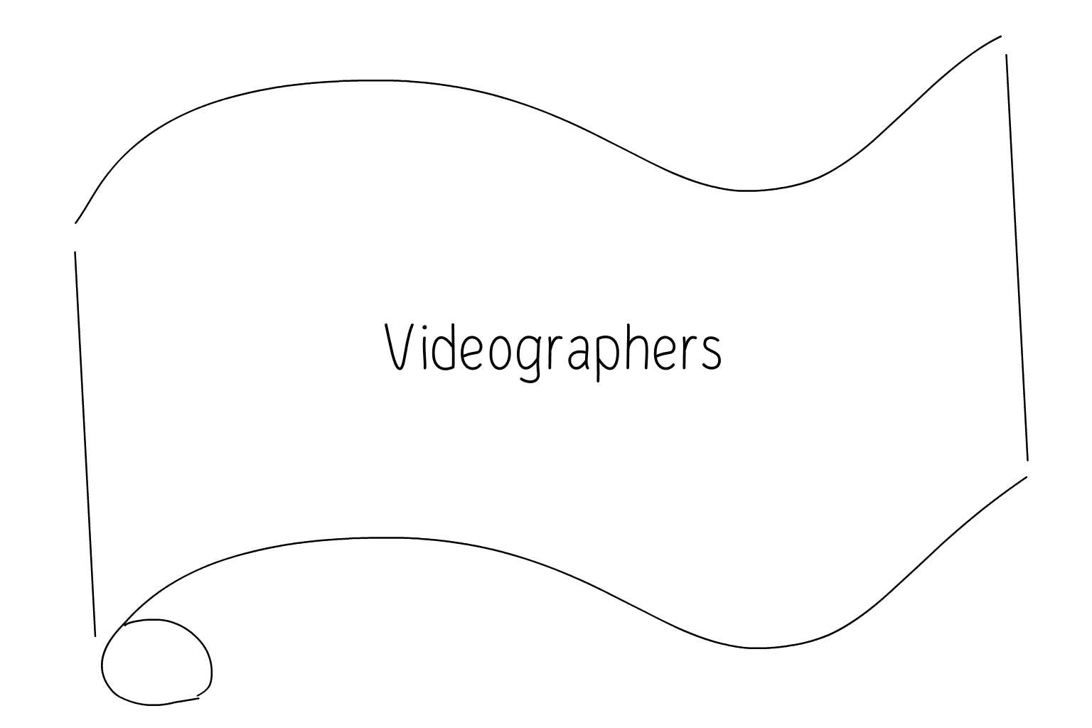 Illustration of Wedding Videographers