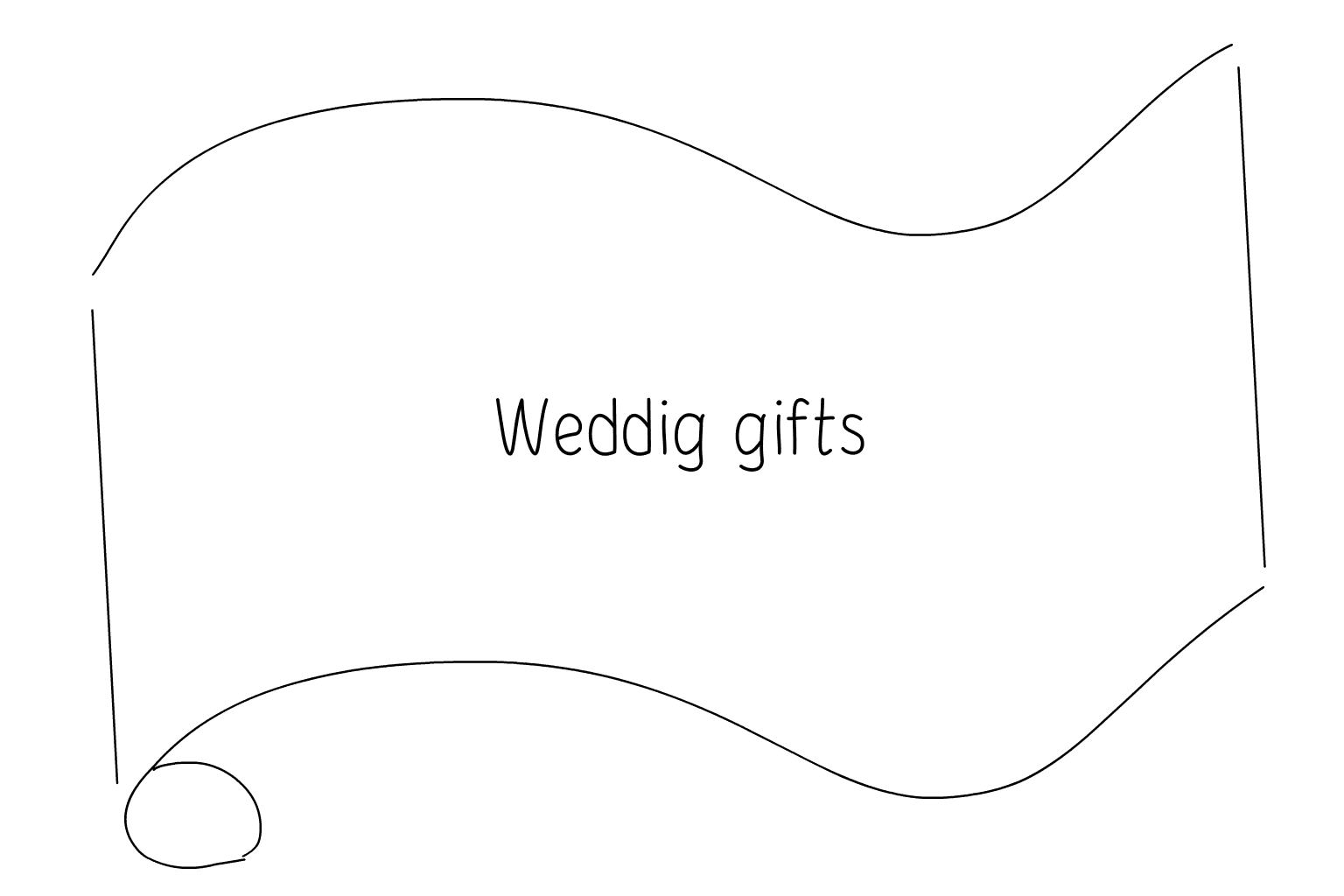 Ilustração de Presentes de Casamento & Presentes