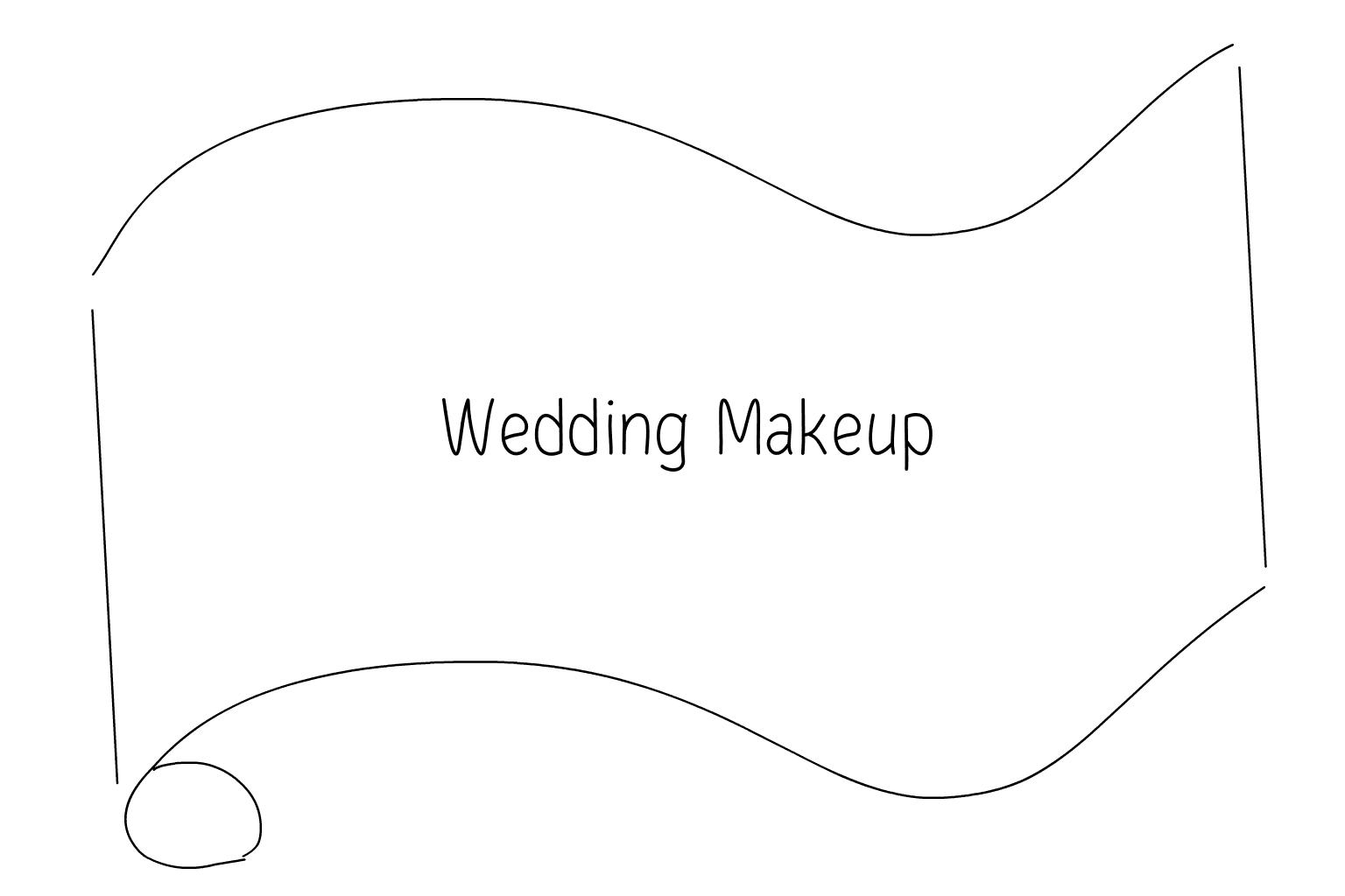 Illustration of Bridal Makeup