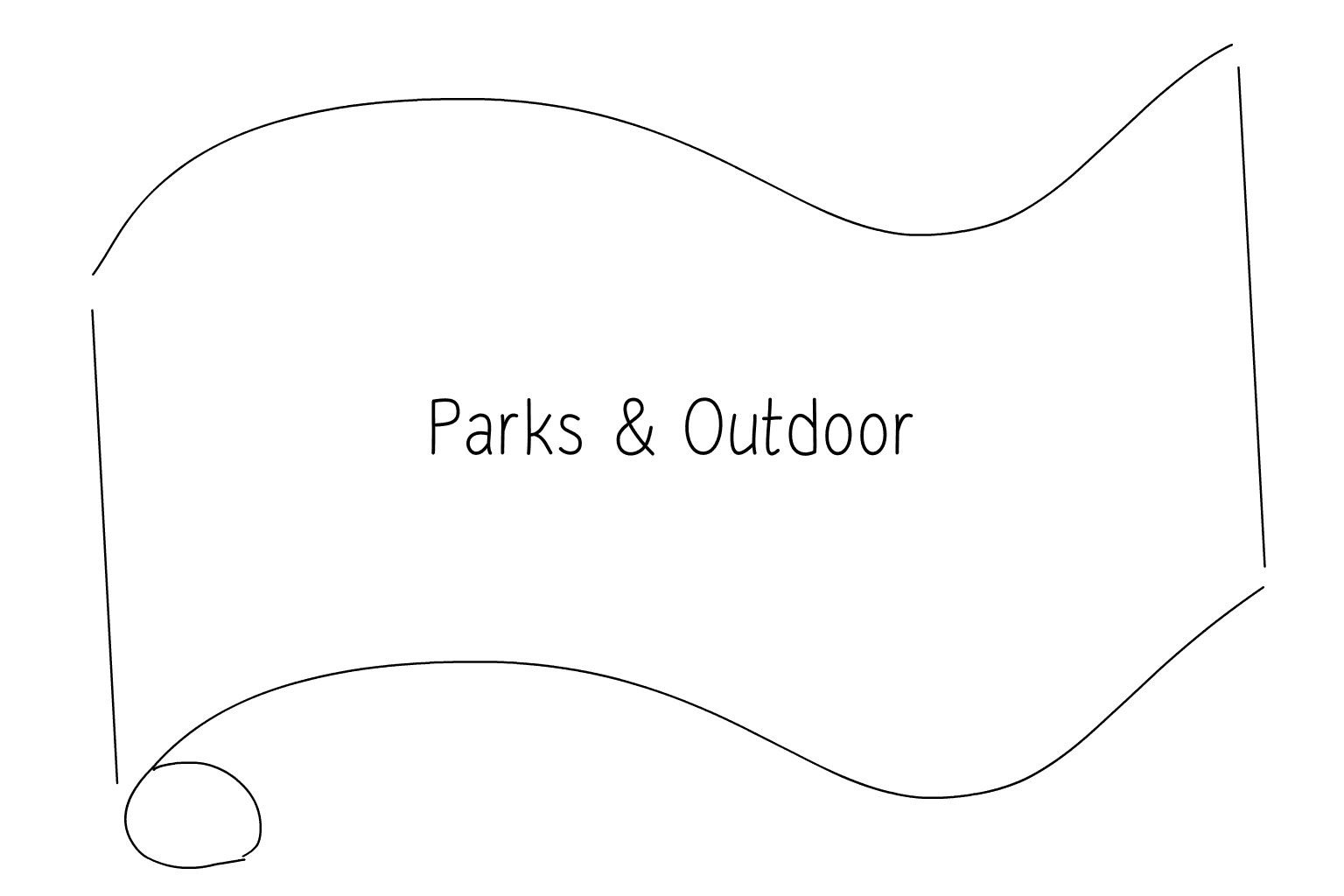 Ilustração de Parques & Exterior