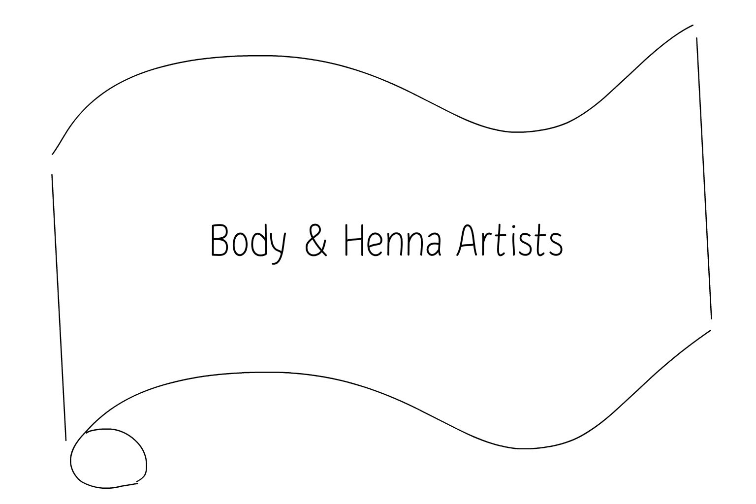 Ilustração de Body e Henna Artists