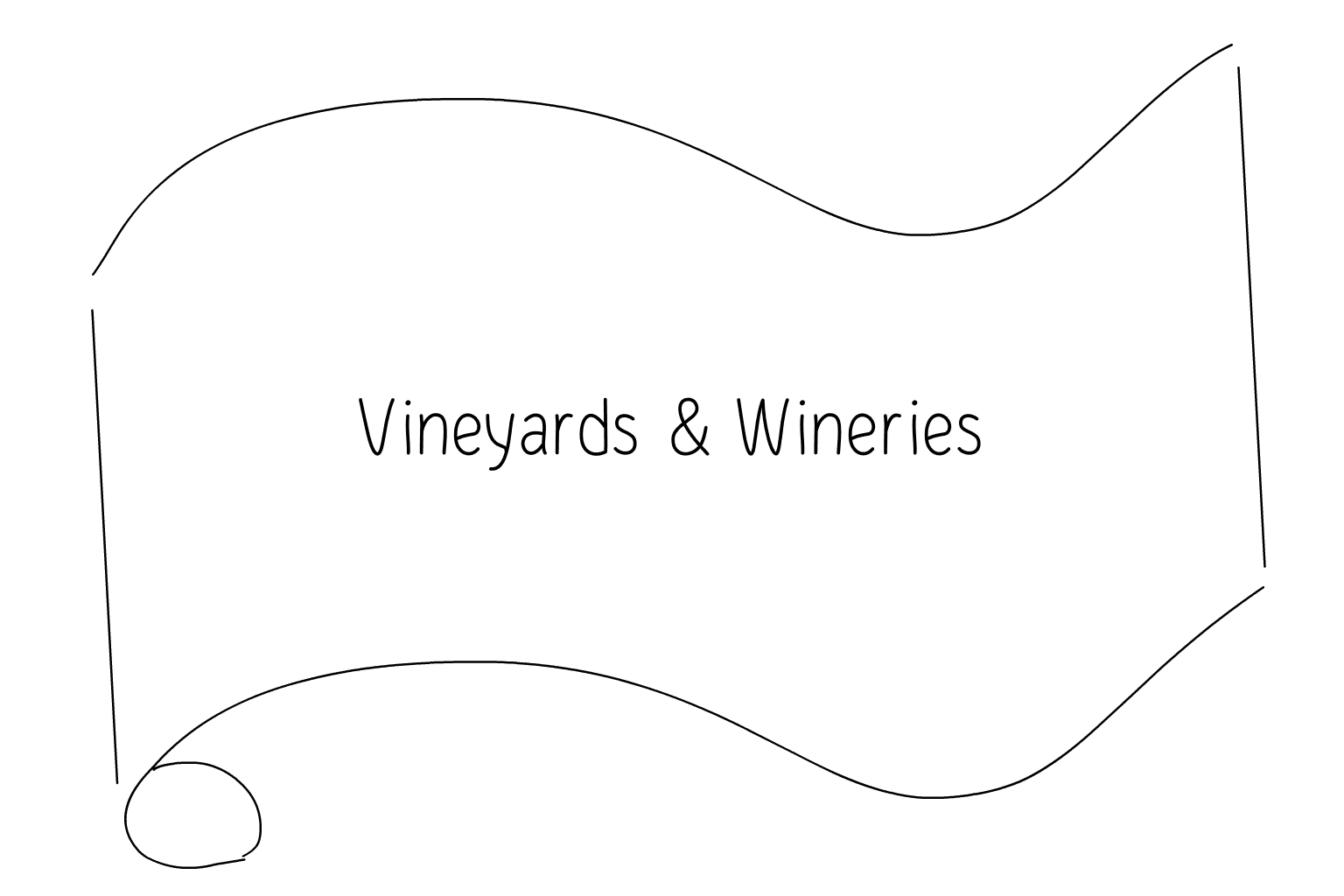 Illustration of Vineyards & Wineries
