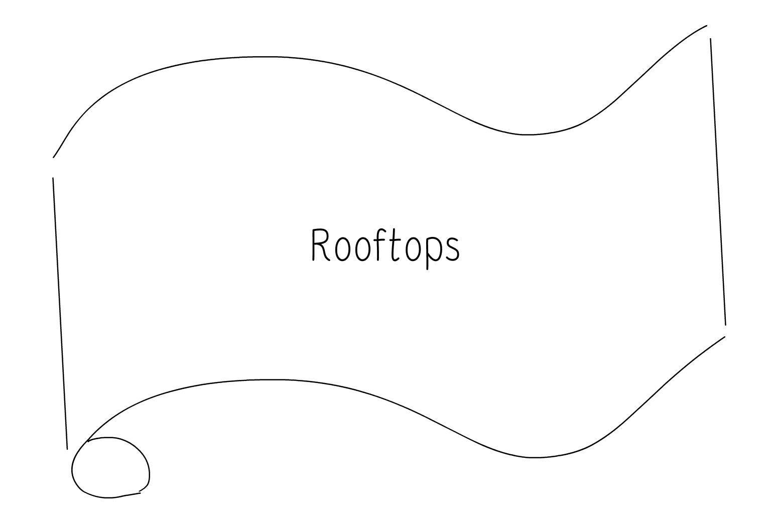 Illustration of Rooftops