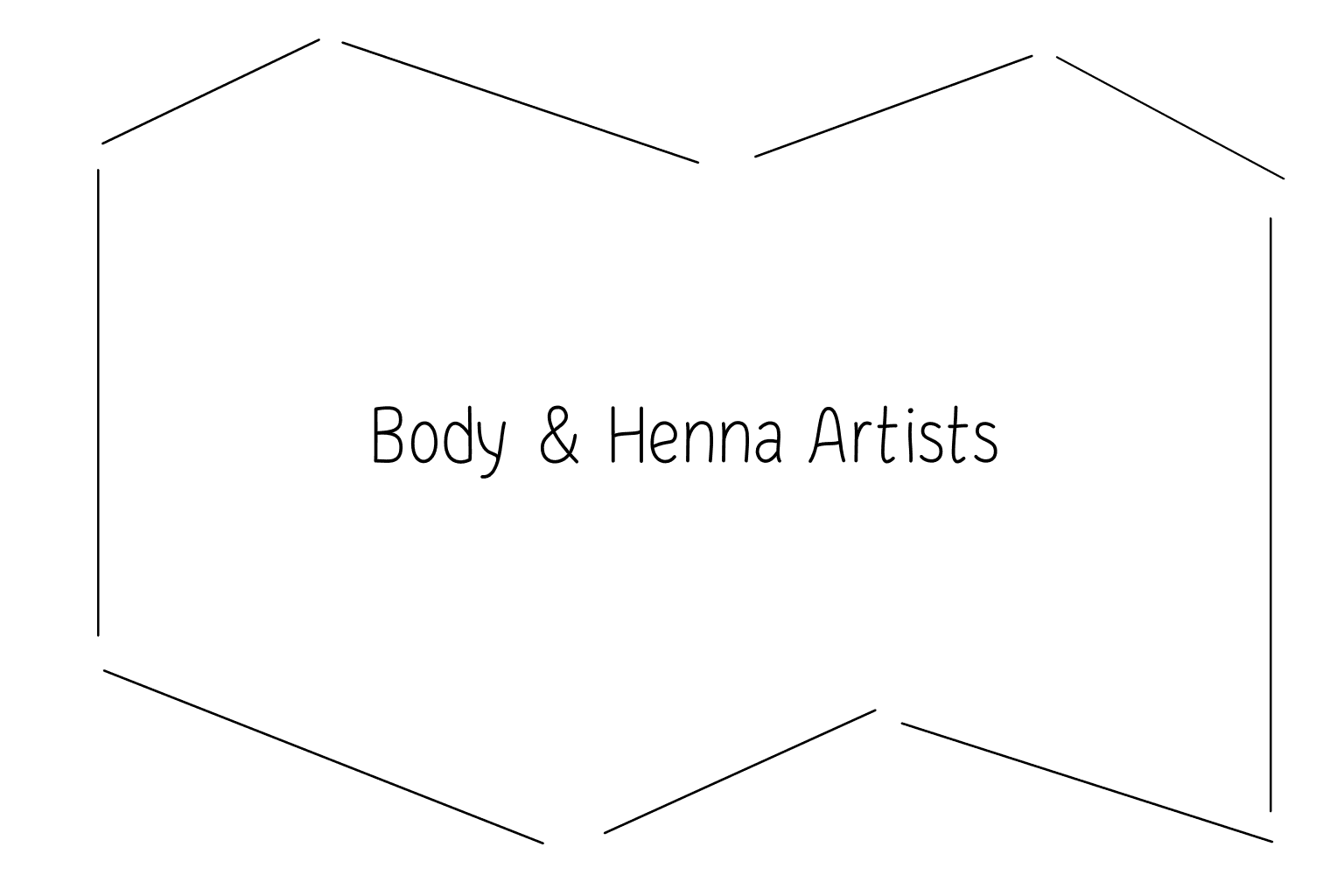 Illustration of Wedding Body Artists